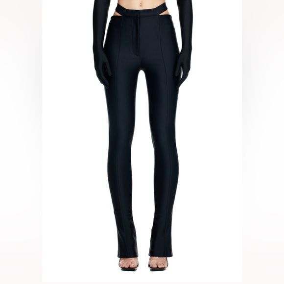 Mugler Pants - MUGLER x H&M jersey cut out pants